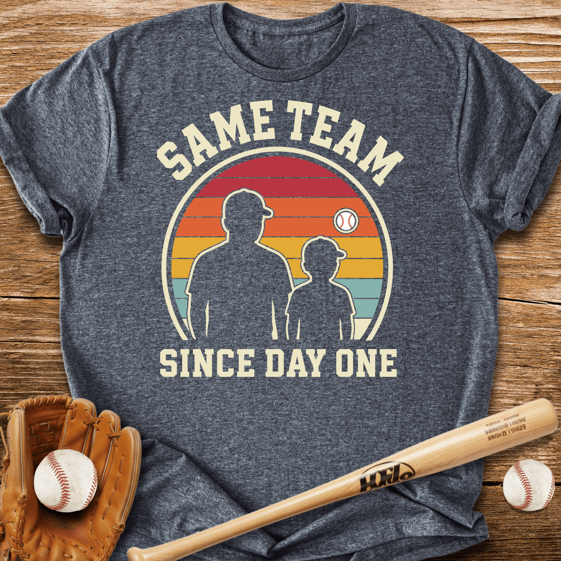 Same Team Since Day One T-Shirt - HomeRun PrintsT-Shirt