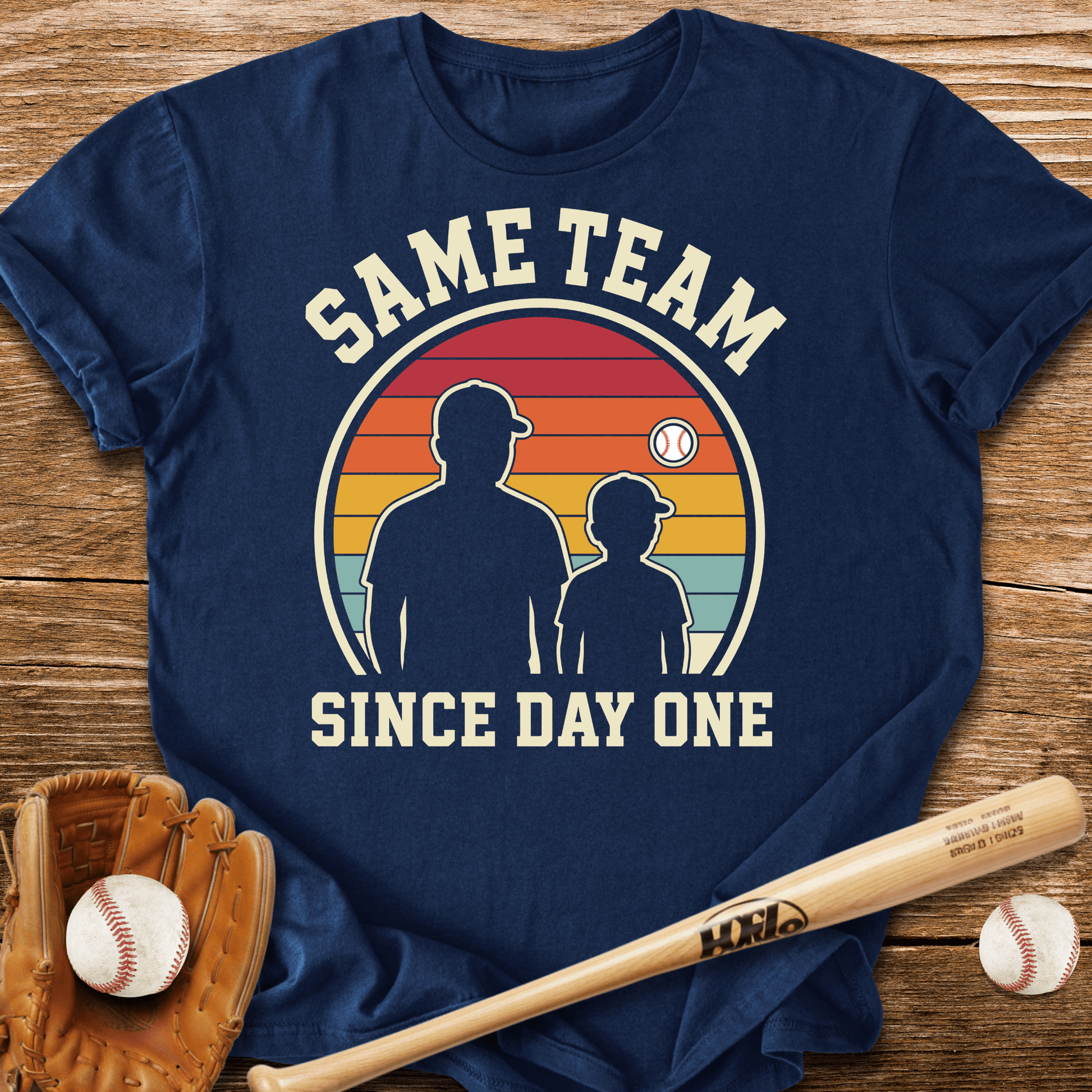Same Team Since Day One T-Shirt - HomeRun PrintsT-Shirt