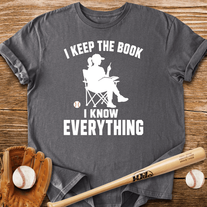 Scorekeeper Knows All T-Shirt - HomeRun PrintsT-Shirt