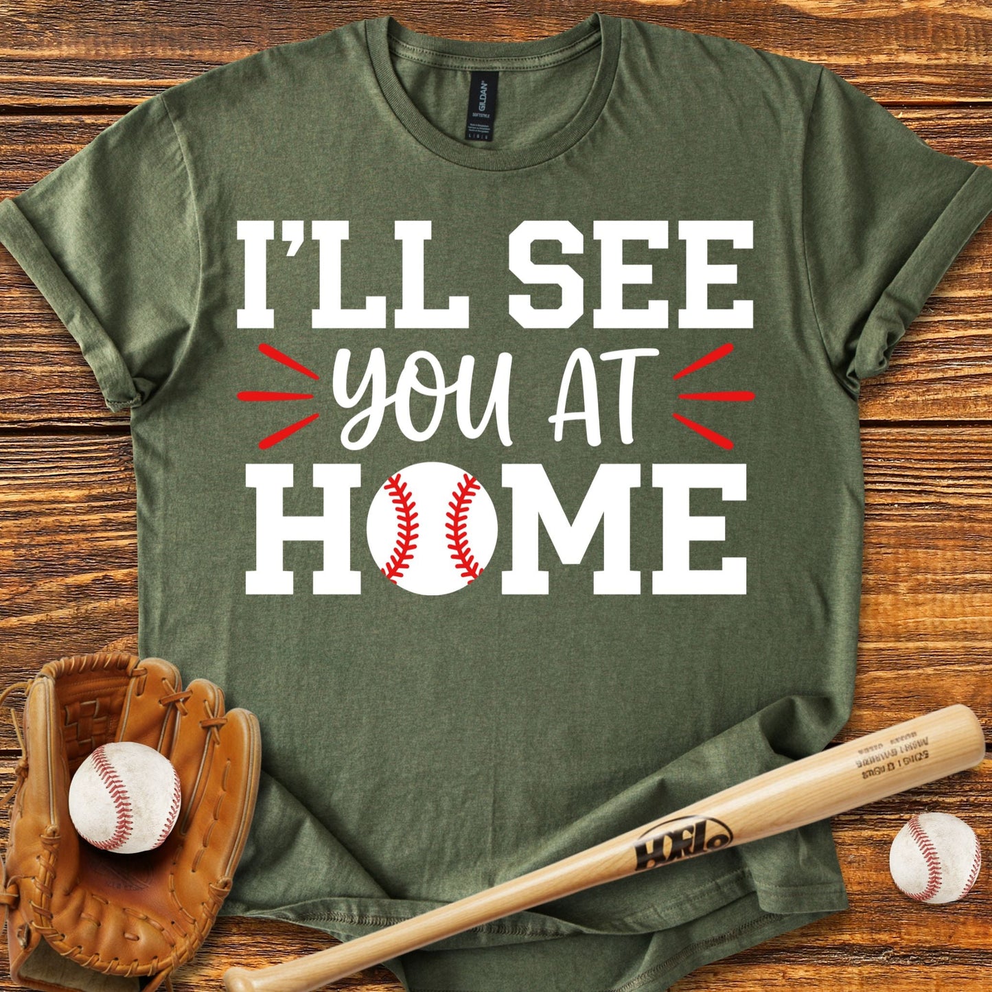 See You At Home T-shirt - HomeRun PrintsT-Shirt