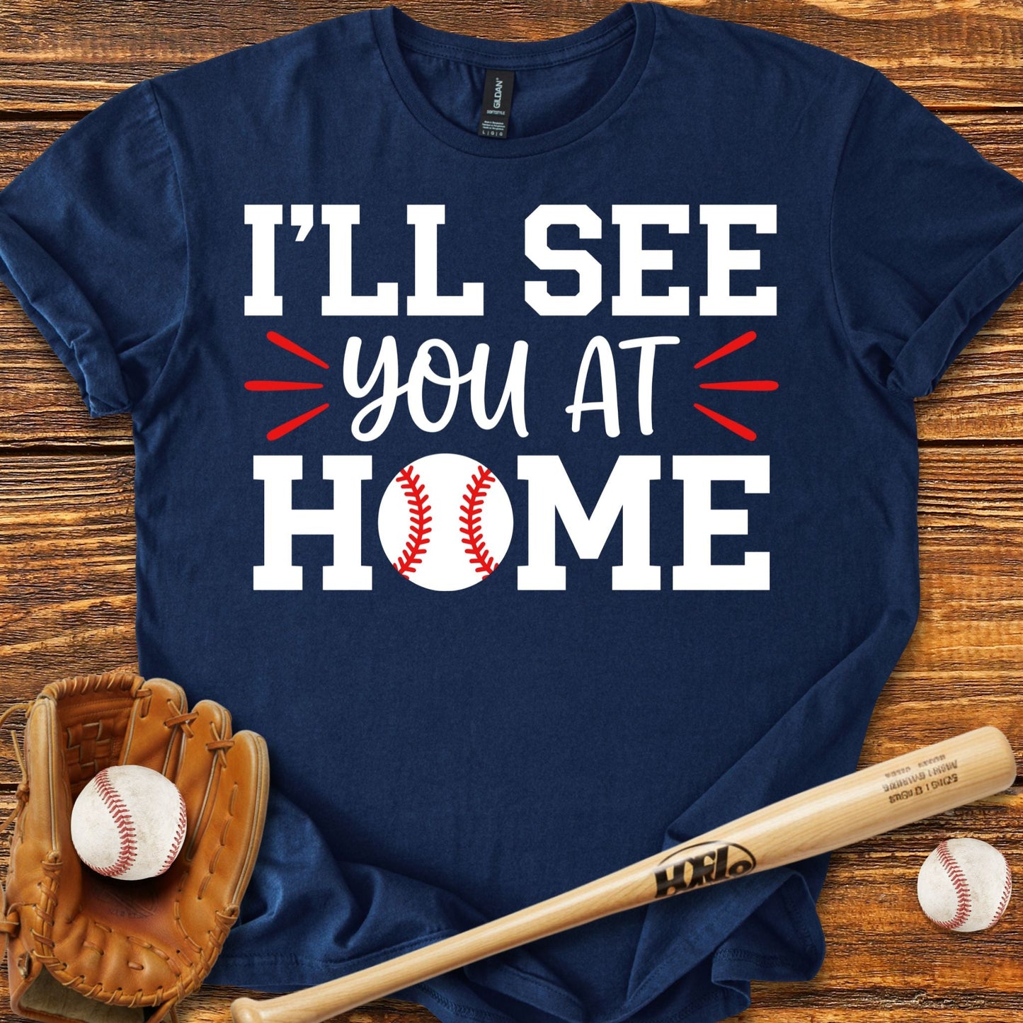 See You At Home T-shirt - HomeRun PrintsT-Shirt