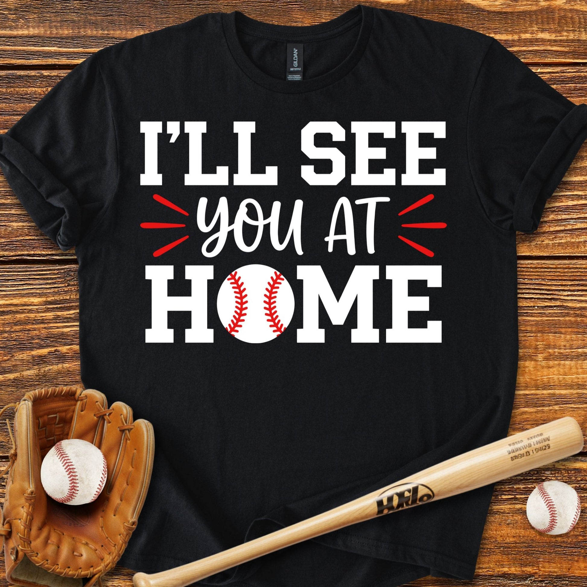 See You At Home T-shirt - HomeRun PrintsT-Shirt