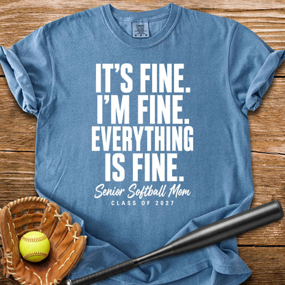 Senior Softball Mom - HomeRun PrintsComfort Colors