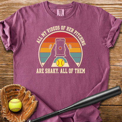 Shaky Pitching Video Hands - HomeRun PrintsComfort Colors