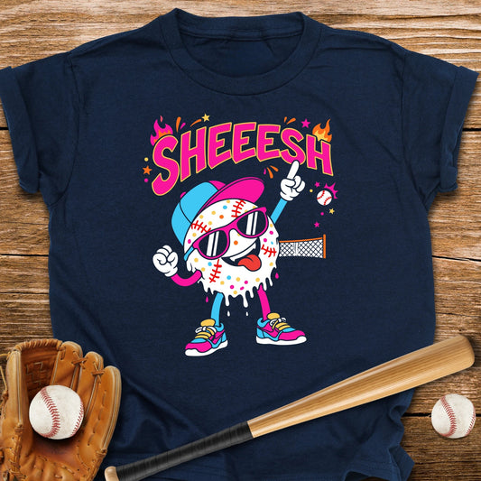 Sheeesh Baseball Drip Youth Tee - HomeRun PrintsKids clothes