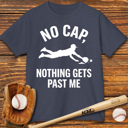 Shortstop Nothing Gets Past Me Kids T-shirt - HomeRun PrintsKids clothes