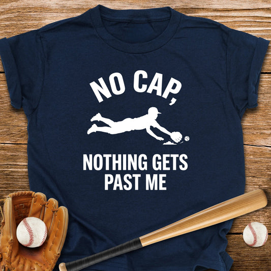 Shortstop Nothing Gets Past Me Youth Tee - HomeRun PrintsKids clothes