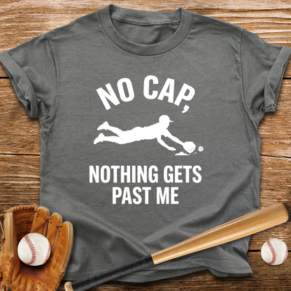 Shortstop Nothing Gets Past Me Youth Tee - HomeRun PrintsKids clothes