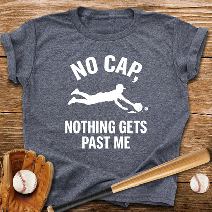 Shortstop Nothing Gets Past Me Youth Tee - HomeRun PrintsKids clothes