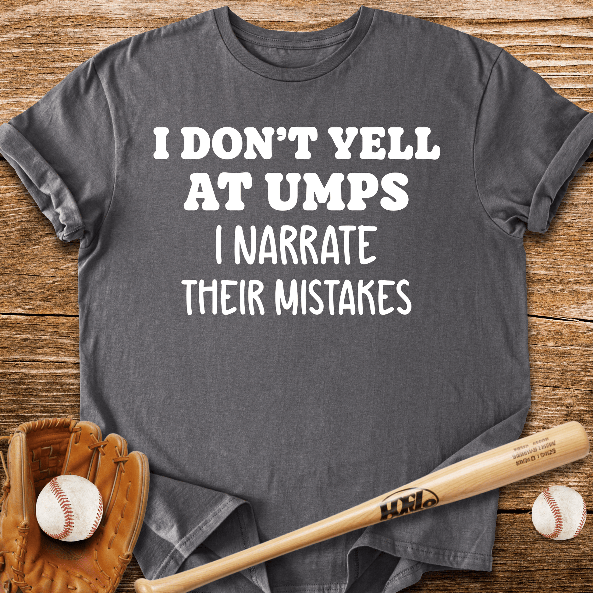 Sideline Umpire Critic T-Shirt - HomeRun PrintsT-Shirt