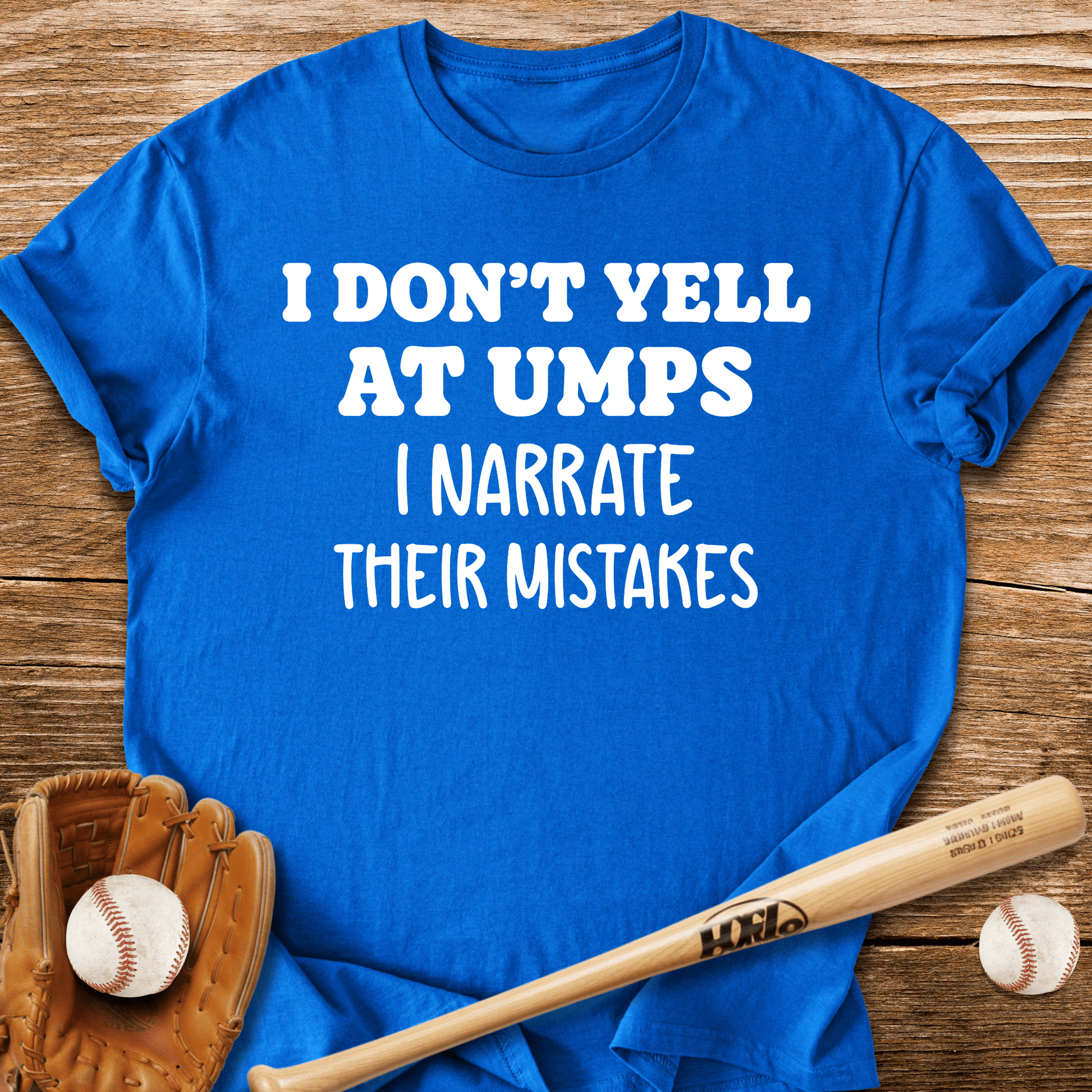 Sideline Umpire Critic T-Shirt - HomeRun PrintsT-Shirt