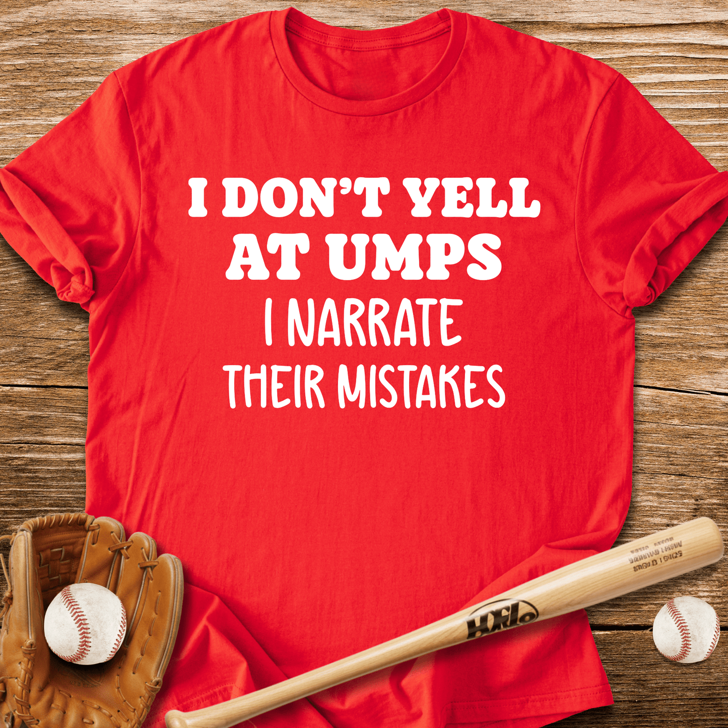 Sideline Umpire Critic T-Shirt - HomeRun PrintsT-Shirt