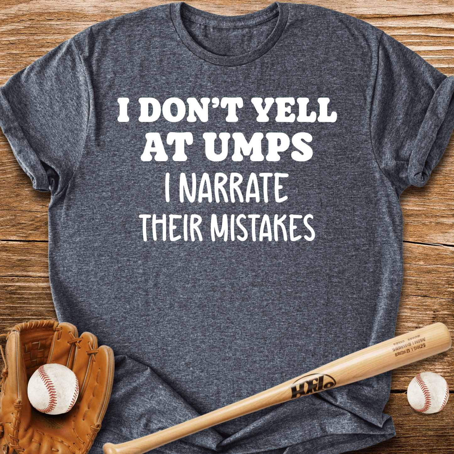 Sideline Umpire Critic T-Shirt - HomeRun PrintsT-Shirt