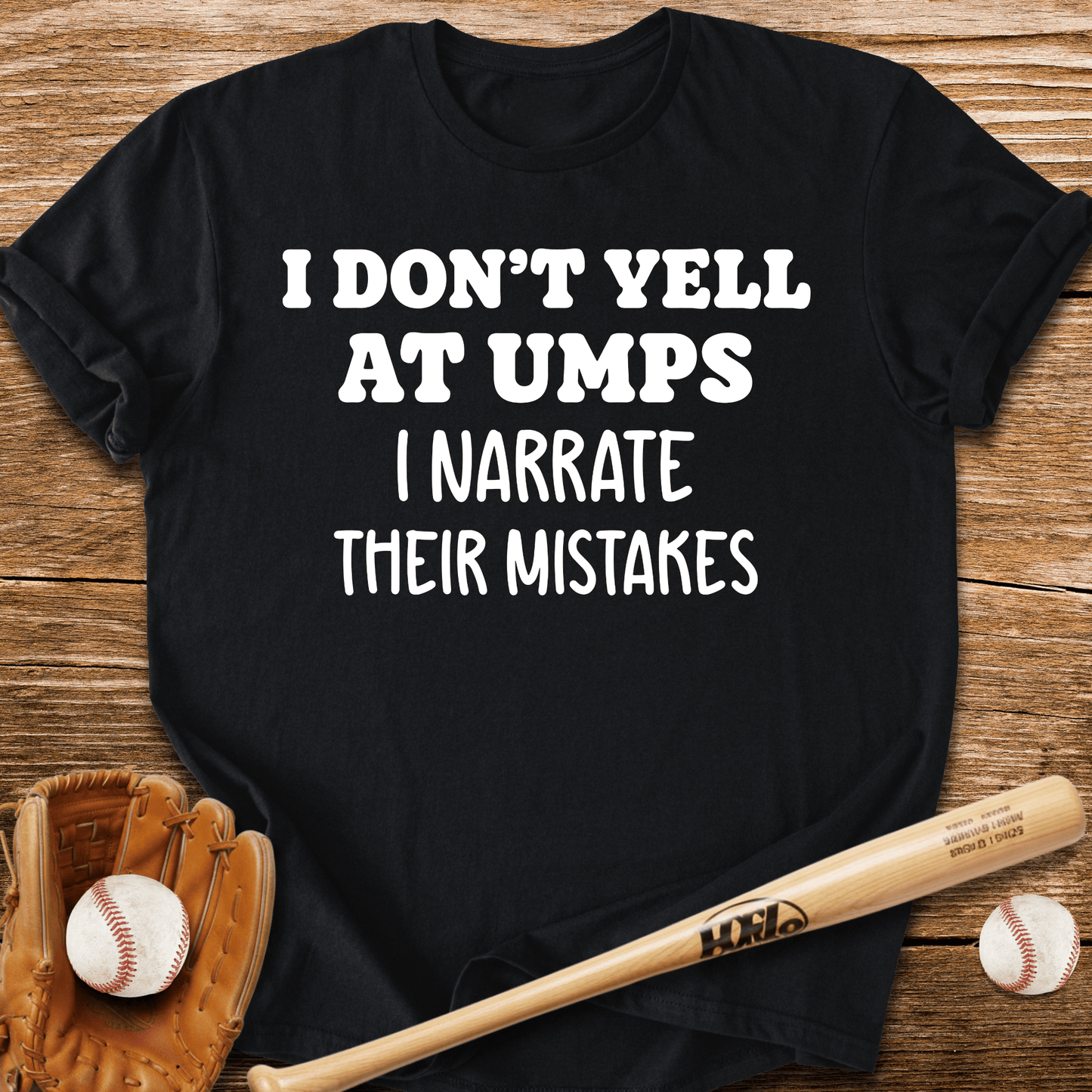 Sideline Umpire Critic T-Shirt - HomeRun PrintsT-Shirt