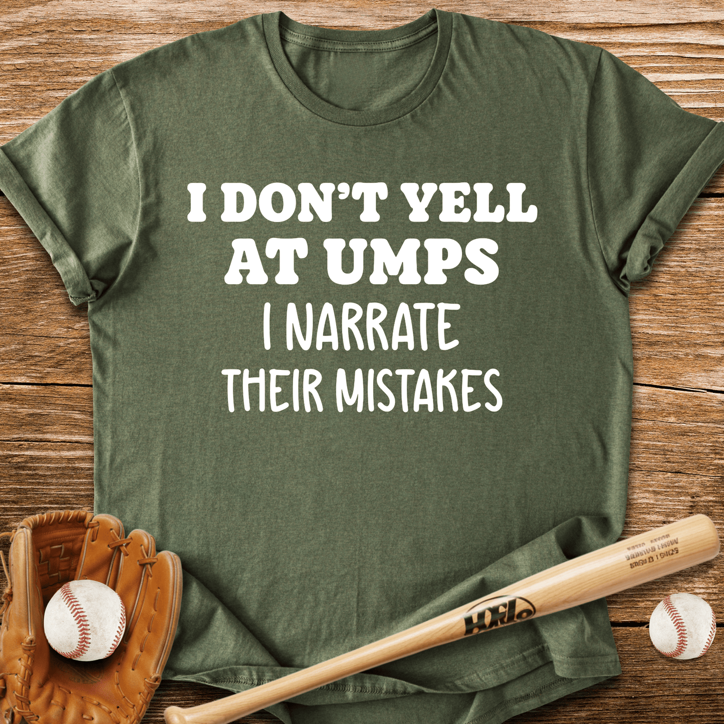 Sideline Umpire Critic T-Shirt - HomeRun PrintsT-Shirt