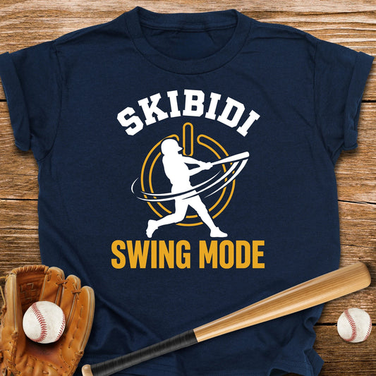 Skibidi Swing Mode Baseball Youth Tee - HomeRun PrintsKids clothes