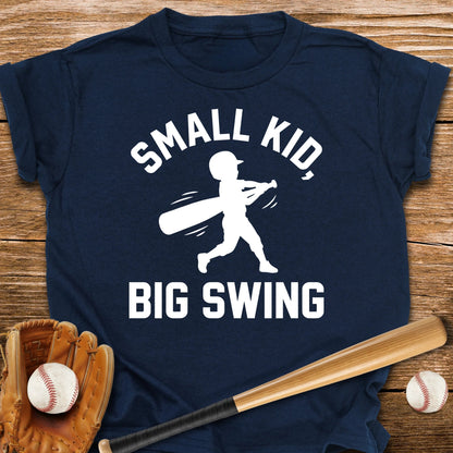 Small Kid Big Swing Youth Tee - HomeRun PrintsKids clothes