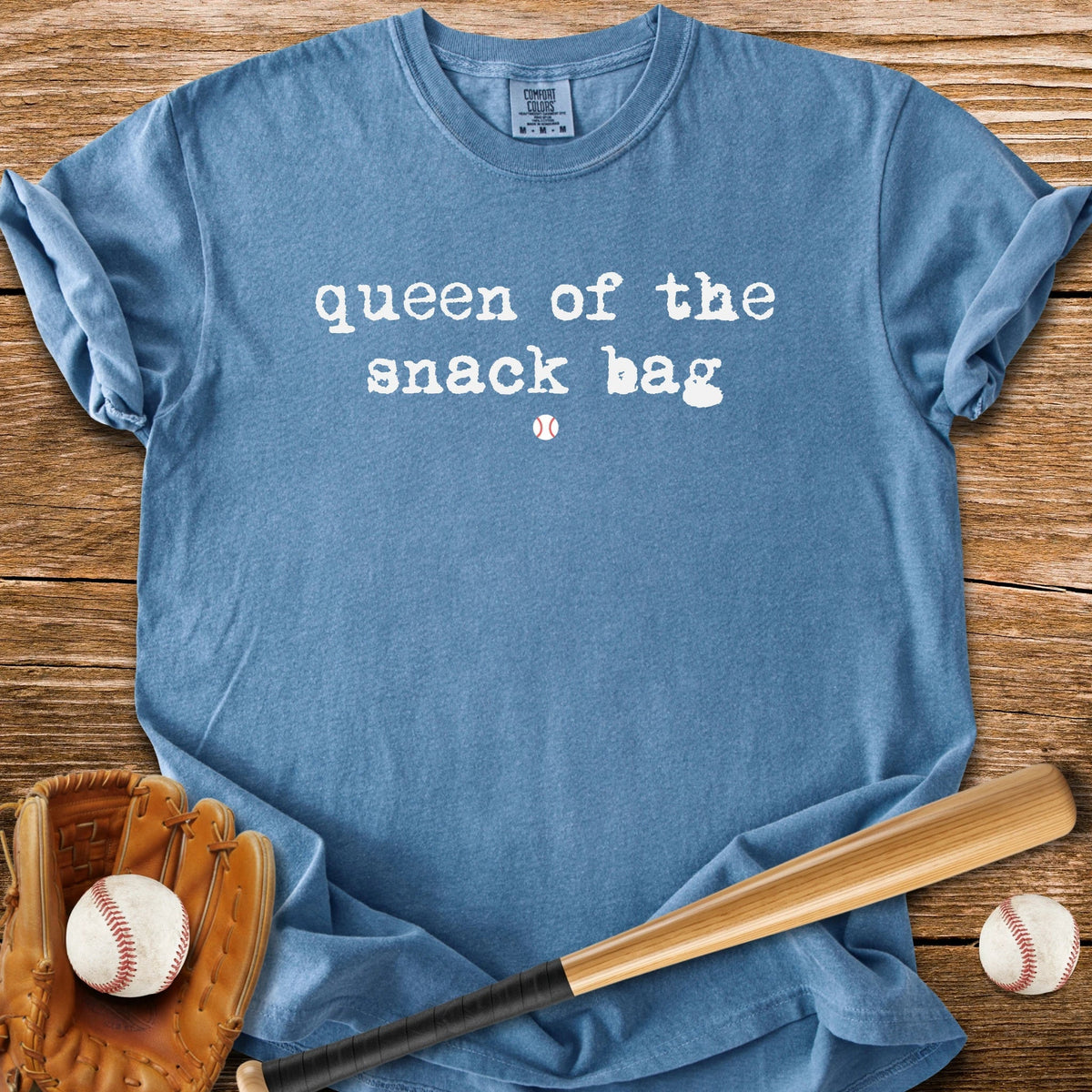 Snack Bag Reigning Queen - HomeRun PrintsComfort Colors