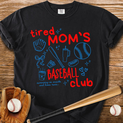 Snacks And Home Runs Mom - HomeRun PrintsComfort Colors