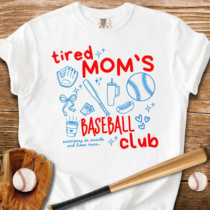 Snacks And Home Runs Mom - HomeRun PrintsComfort Colors