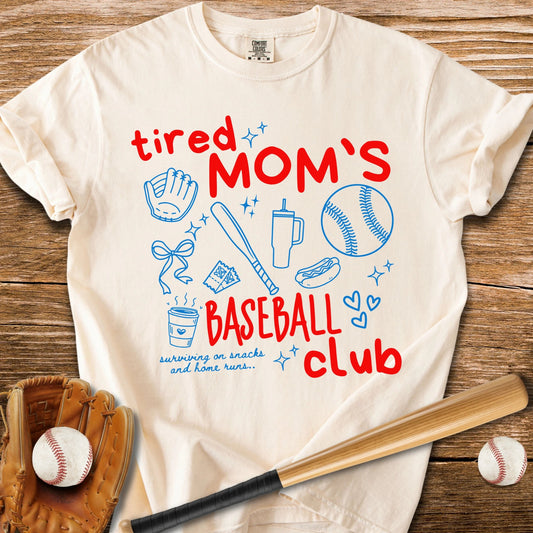 Snacks And Home Runs Mom - HomeRun PrintsComfort Colors