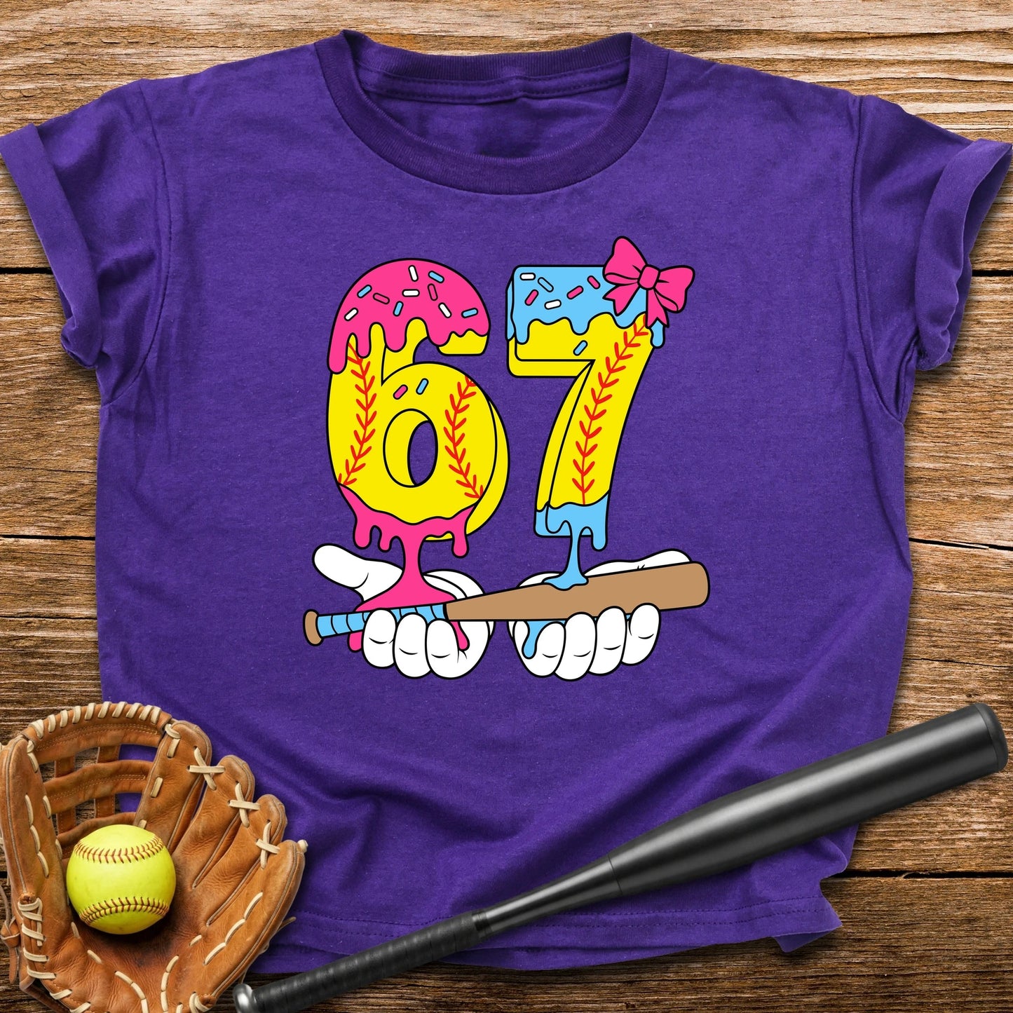 Softball 67 Drip Youth Tee - HomeRun PrintsKids clothes