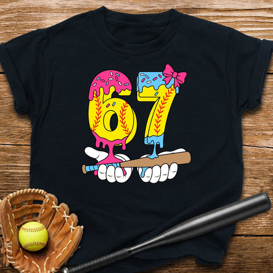 Softball 67 Drip Youth Tee - HomeRun PrintsKids clothes