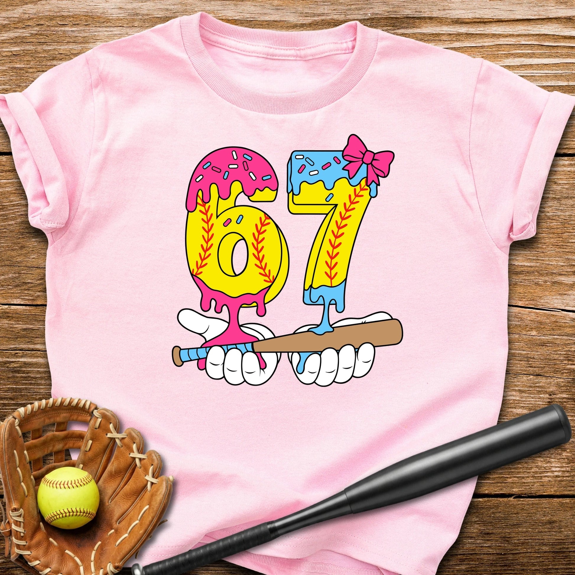 Softball 67 Drip Youth Tee - HomeRun PrintsKids clothes