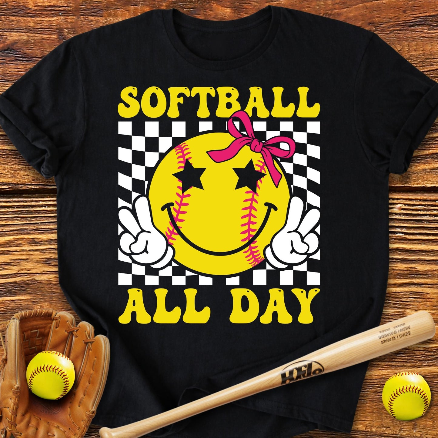 Softball All Day T-Shirt - HomeRun PrintsT-Shirt