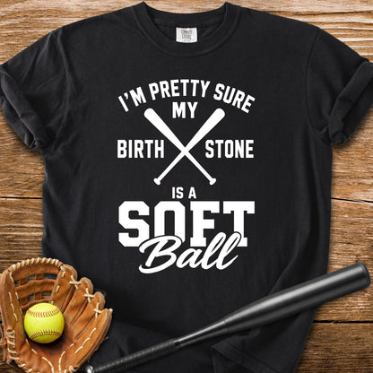 Softball Birthstone Joke - HomeRun PrintsComfort Colors