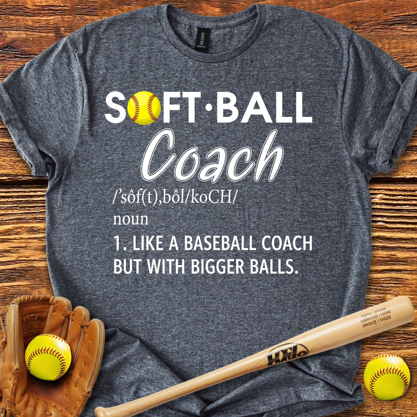 Softball Coach T-Shirt - HomeRun PrintsT-Shirt
