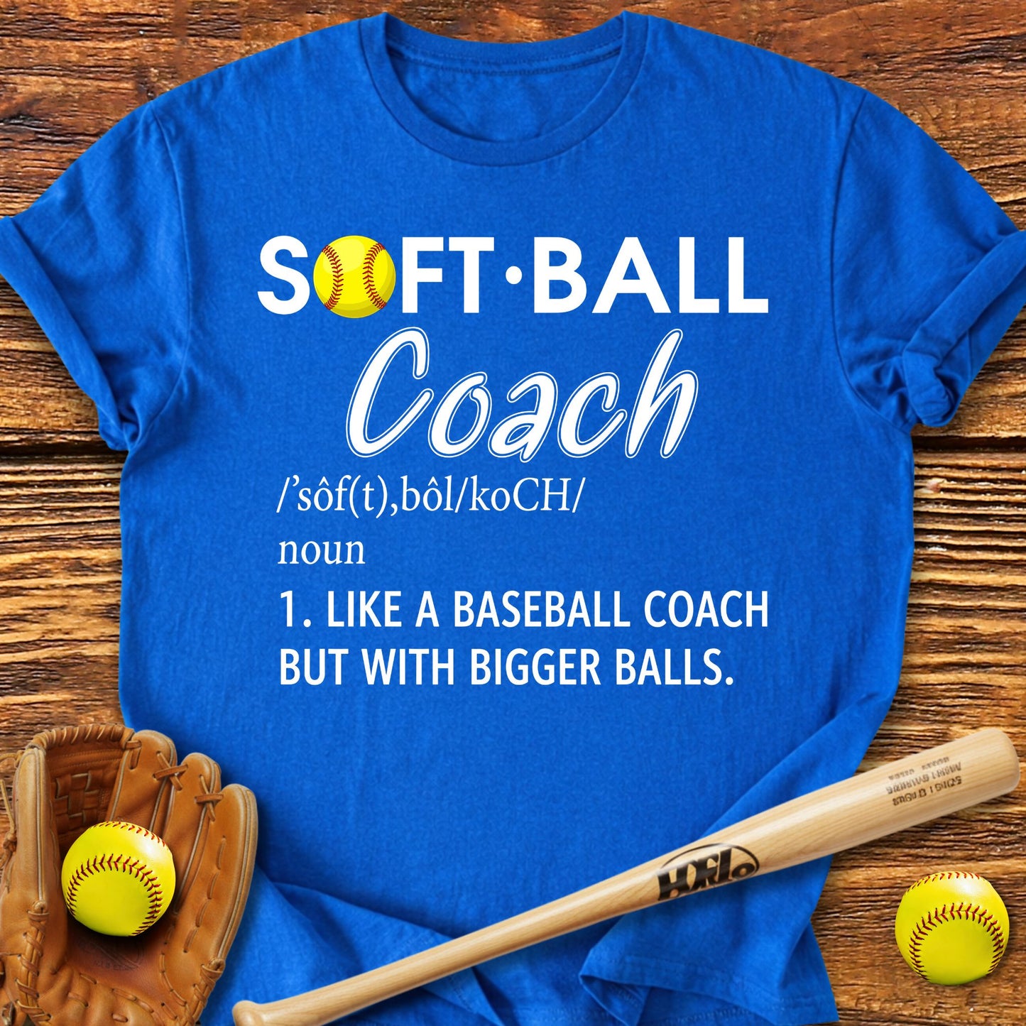Softball Coach T-Shirt - HomeRun PrintsT-Shirt