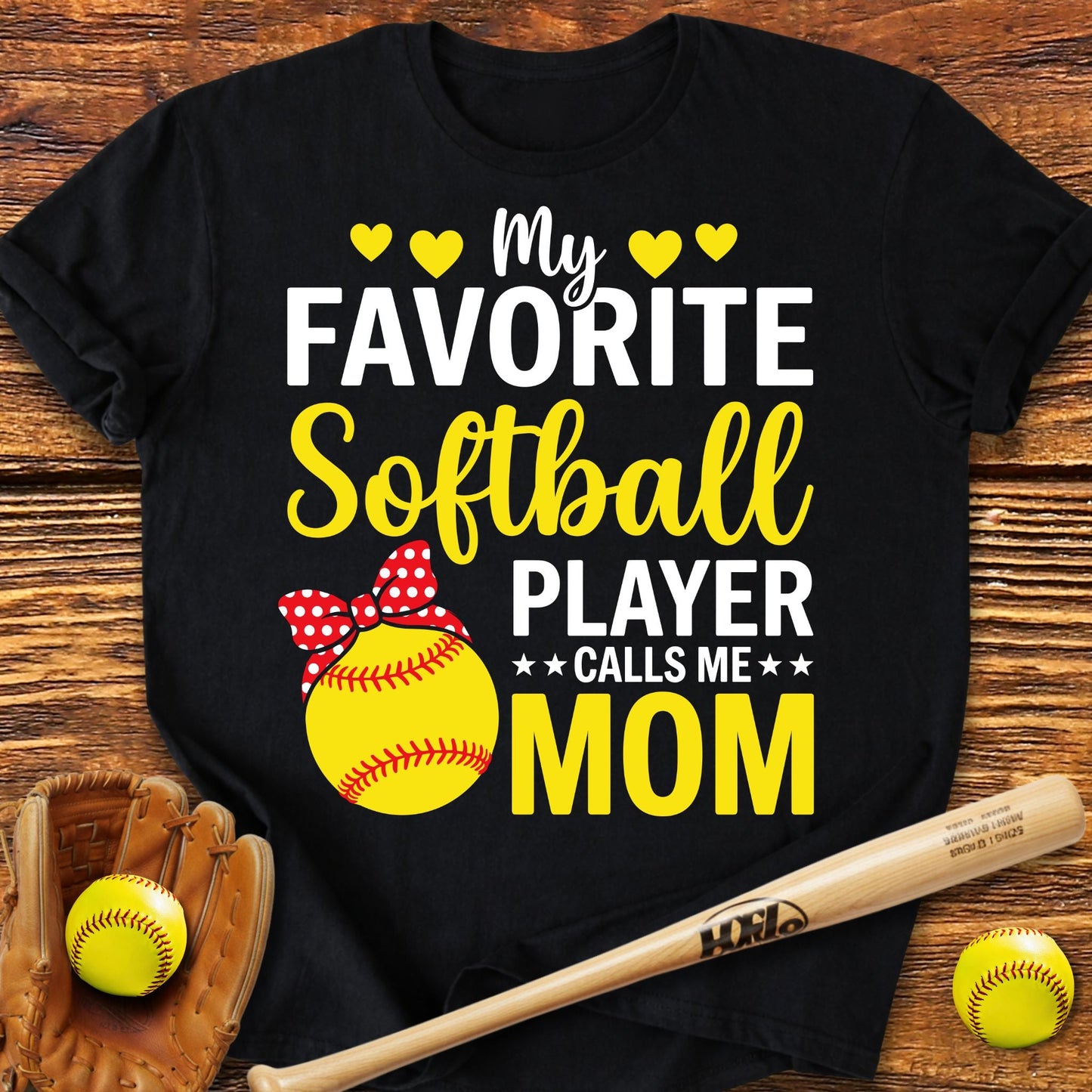Softball Daughter T-Shirt - HomeRun PrintsT-Shirt