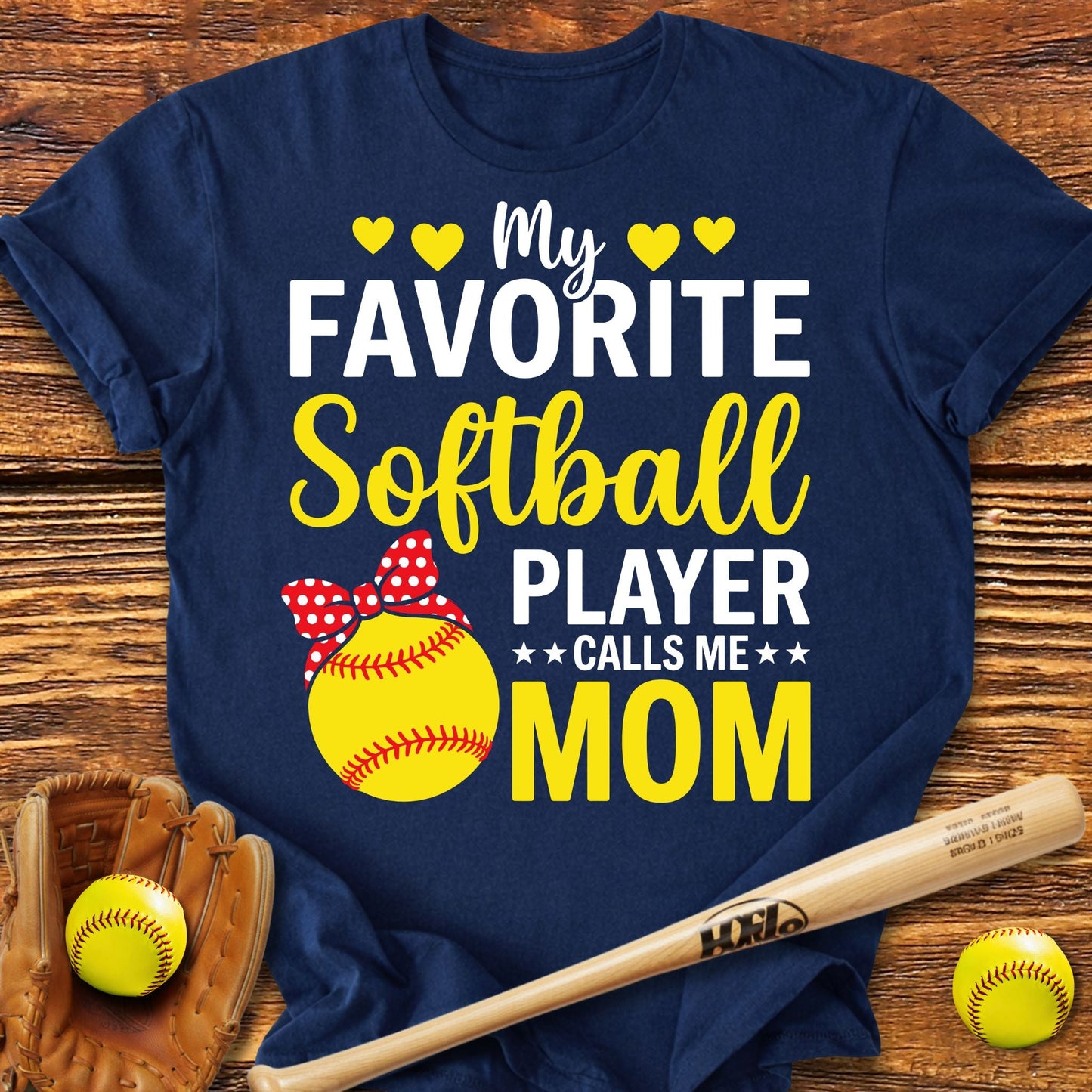 Softball Daughter T-Shirt - HomeRun PrintsT-Shirt