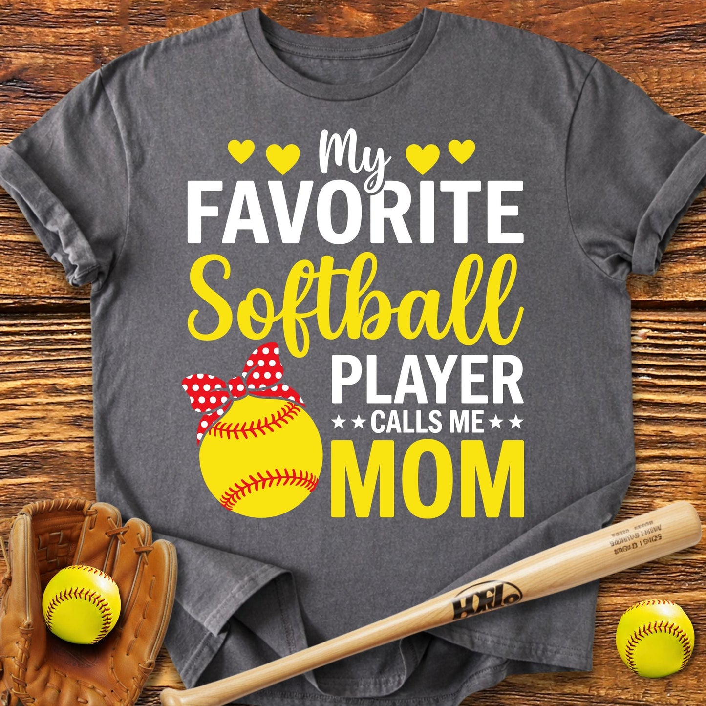 Softball Daughter T-Shirt - HomeRun PrintsT-Shirt