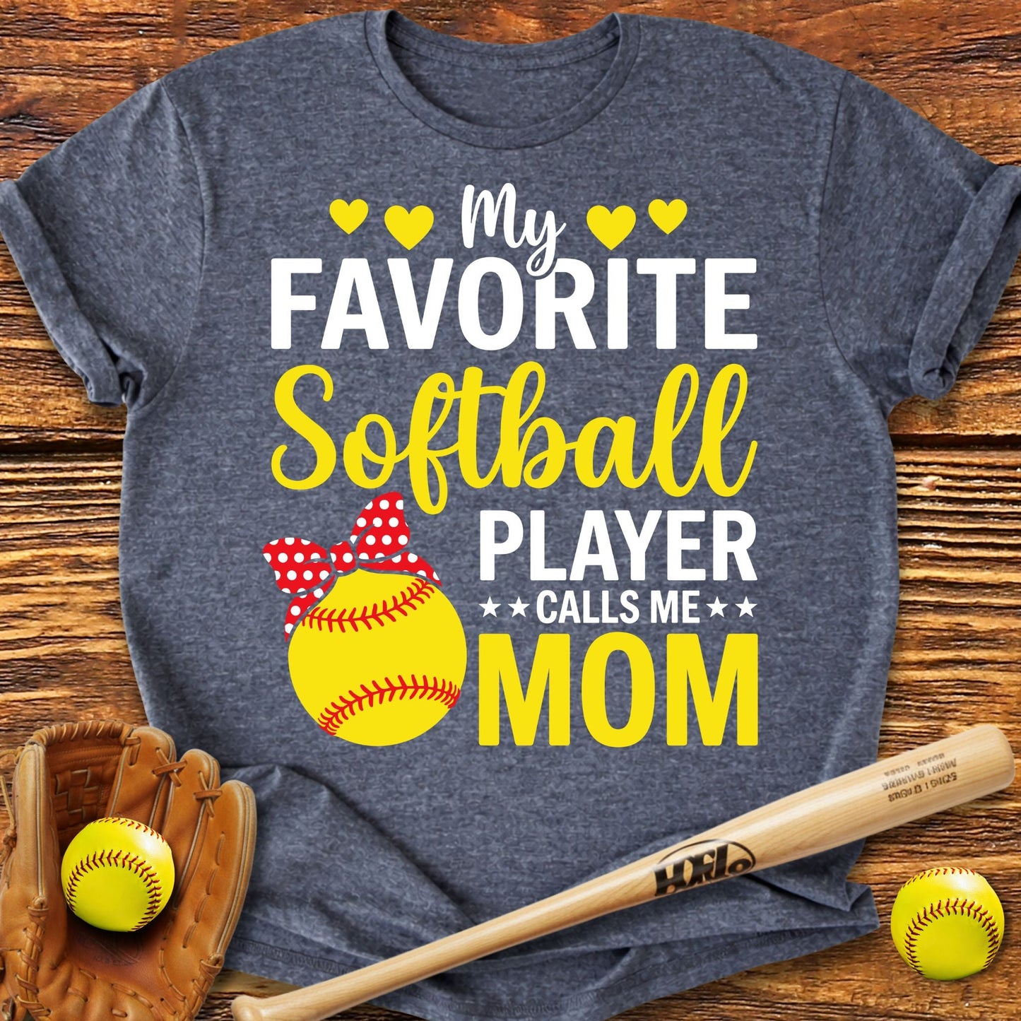 Softball Daughter T-Shirt - HomeRun PrintsT-Shirt