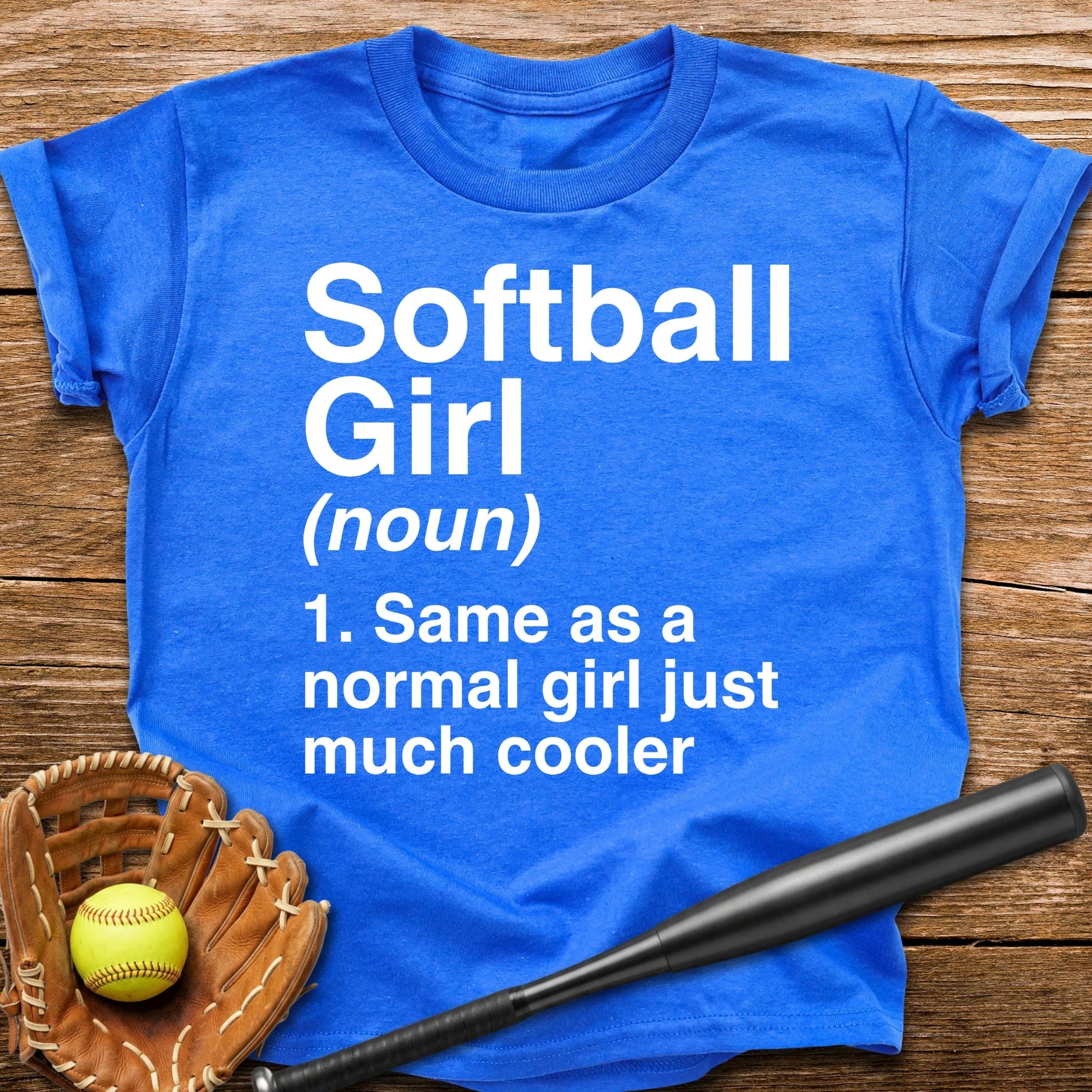 Softball Girl Definition Youth Tee - HomeRun PrintsKids clothes