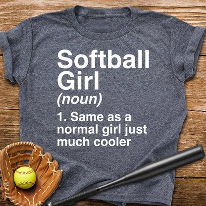 Softball Girl Definition Youth Tee - HomeRun PrintsKids clothes