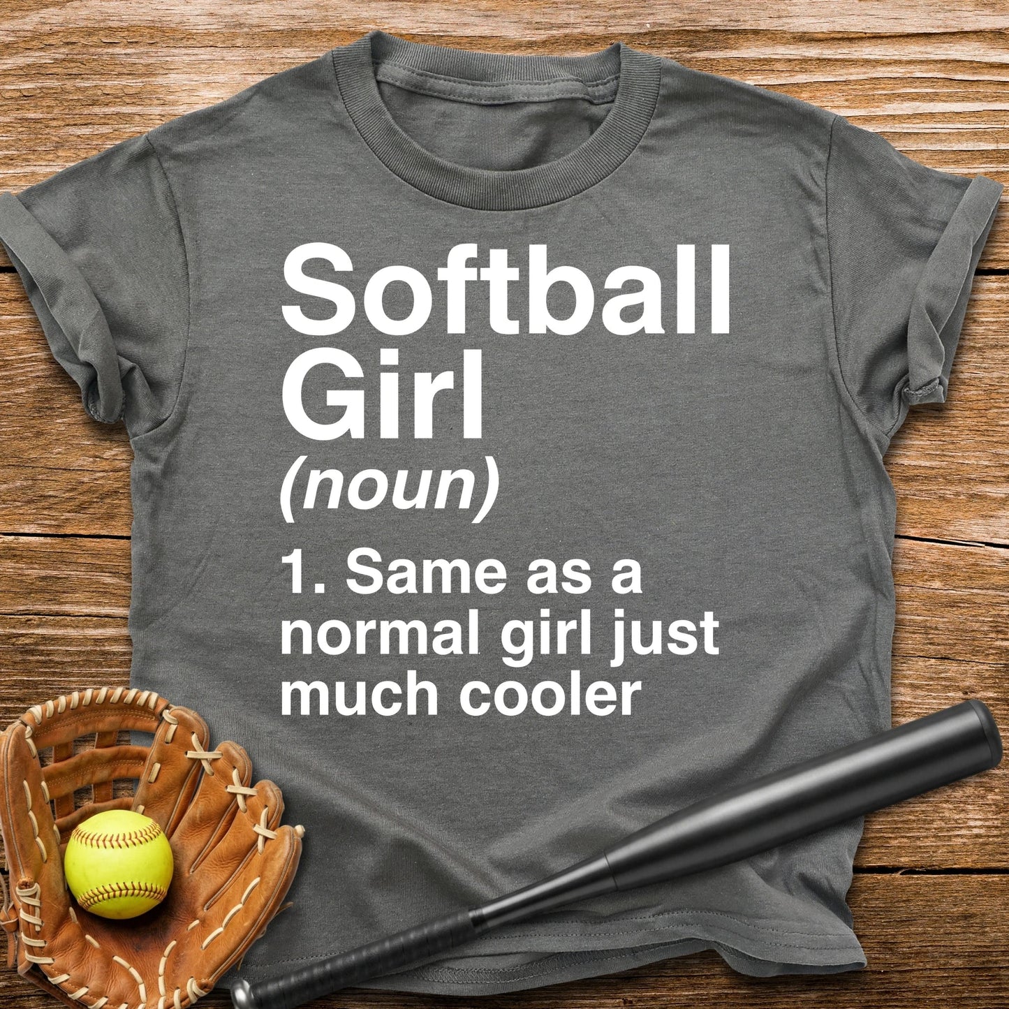 Softball Girl Definition Youth Tee - HomeRun PrintsKids clothes