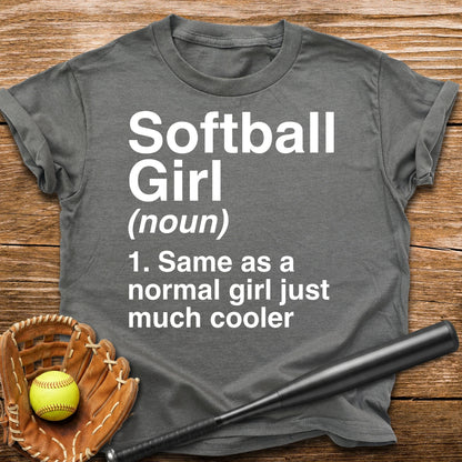 Softball Girl Definition Youth Tee - HomeRun PrintsKids clothes