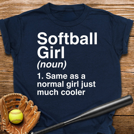 Softball Girl Definition Youth Tee - HomeRun PrintsKids clothes