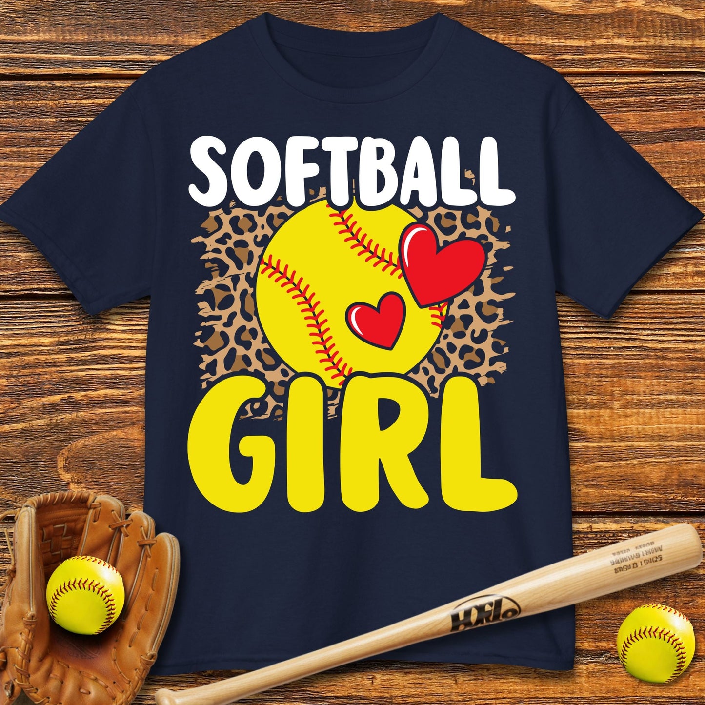 Softball Girl Kids T-shirt - HomeRun PrintsKids clothes