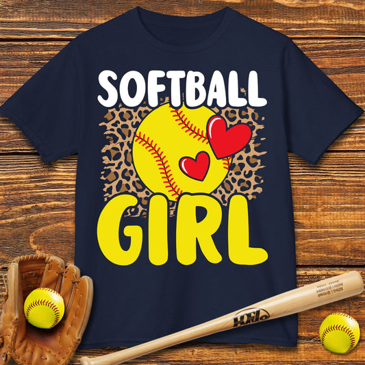 Softball Girl Kids T-shirt - HomeRun PrintsKids clothes