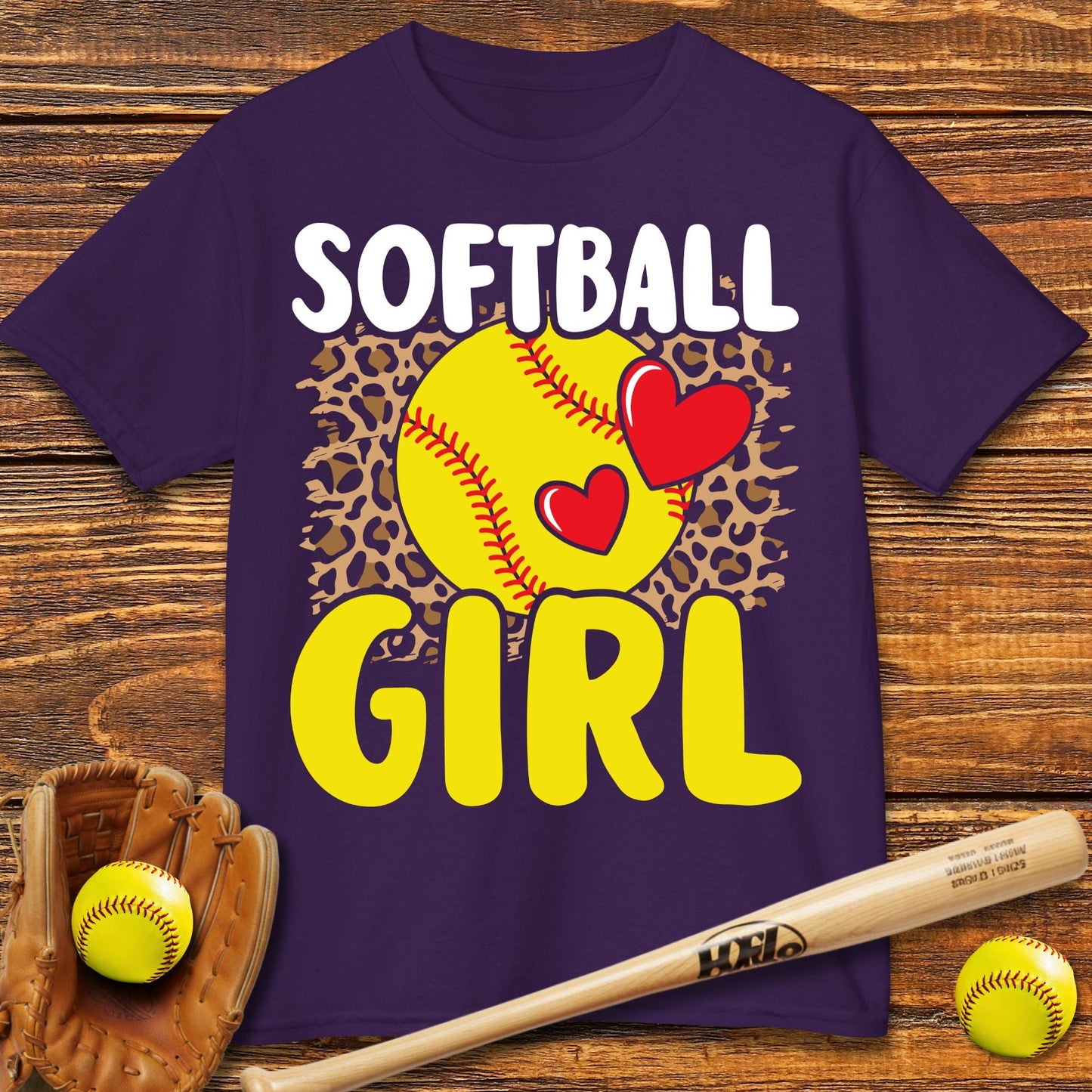 Softball Girl Kids T-shirt - HomeRun PrintsKids clothes