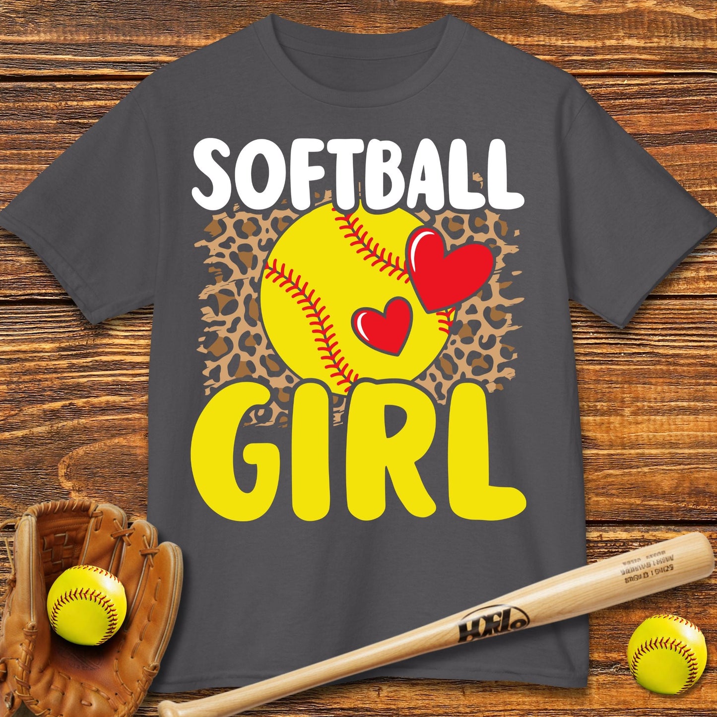 Softball Girl Kids T-shirt - HomeRun PrintsKids clothes