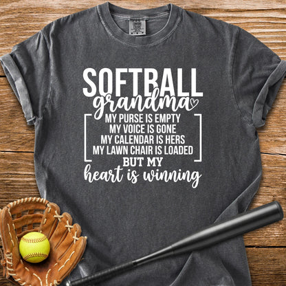 Softball Grandma - HomeRun PrintsComfort Colors
