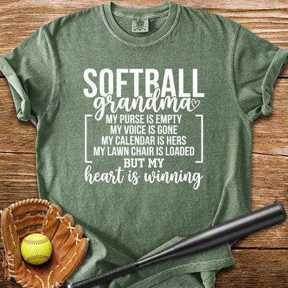 Softball Grandma - HomeRun PrintsComfort Colors