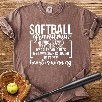 Softball Grandma - HomeRun PrintsComfort Colors