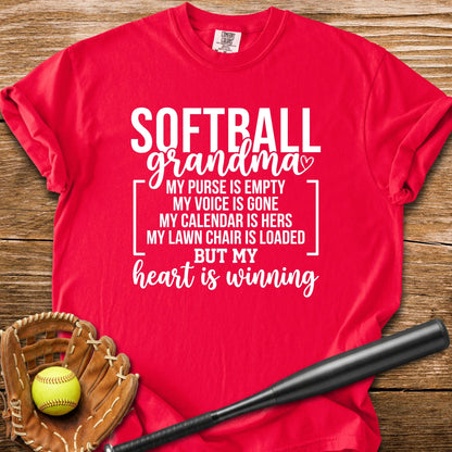 Softball Grandma - HomeRun PrintsComfort Colors