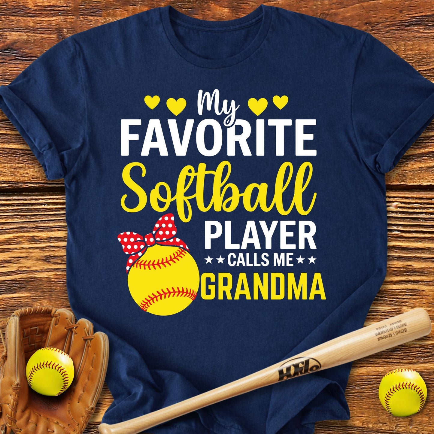 Softball Grandma T-Shirt - HomeRun PrintsT-Shirt
